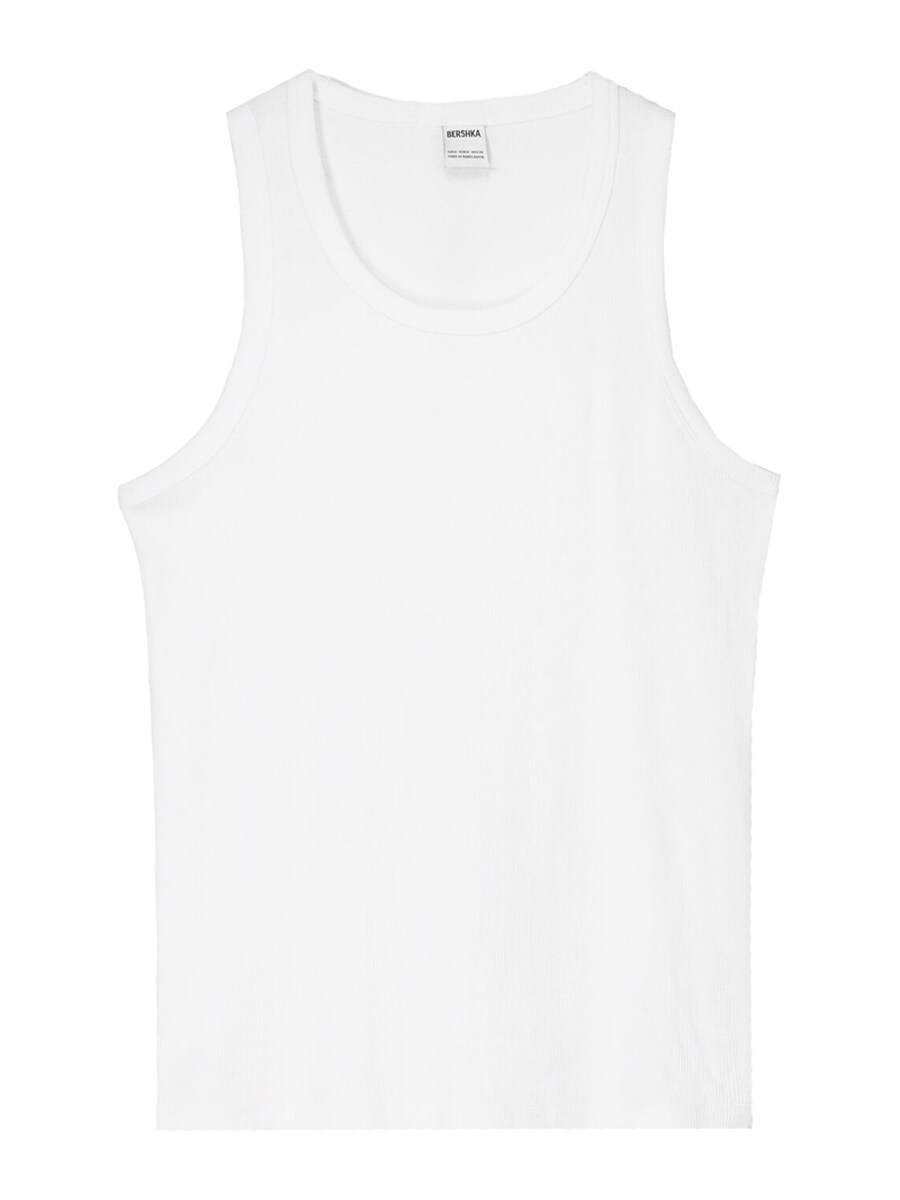 

Рубашка Bershka, белый