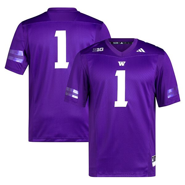 

Мужская футболка Washington Huskies Premier Adidas