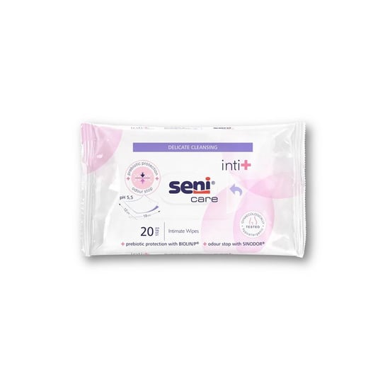 

Салфетки влажные для интимной гигиены Seni Care, Inti+ 20 шт. 20 шт.