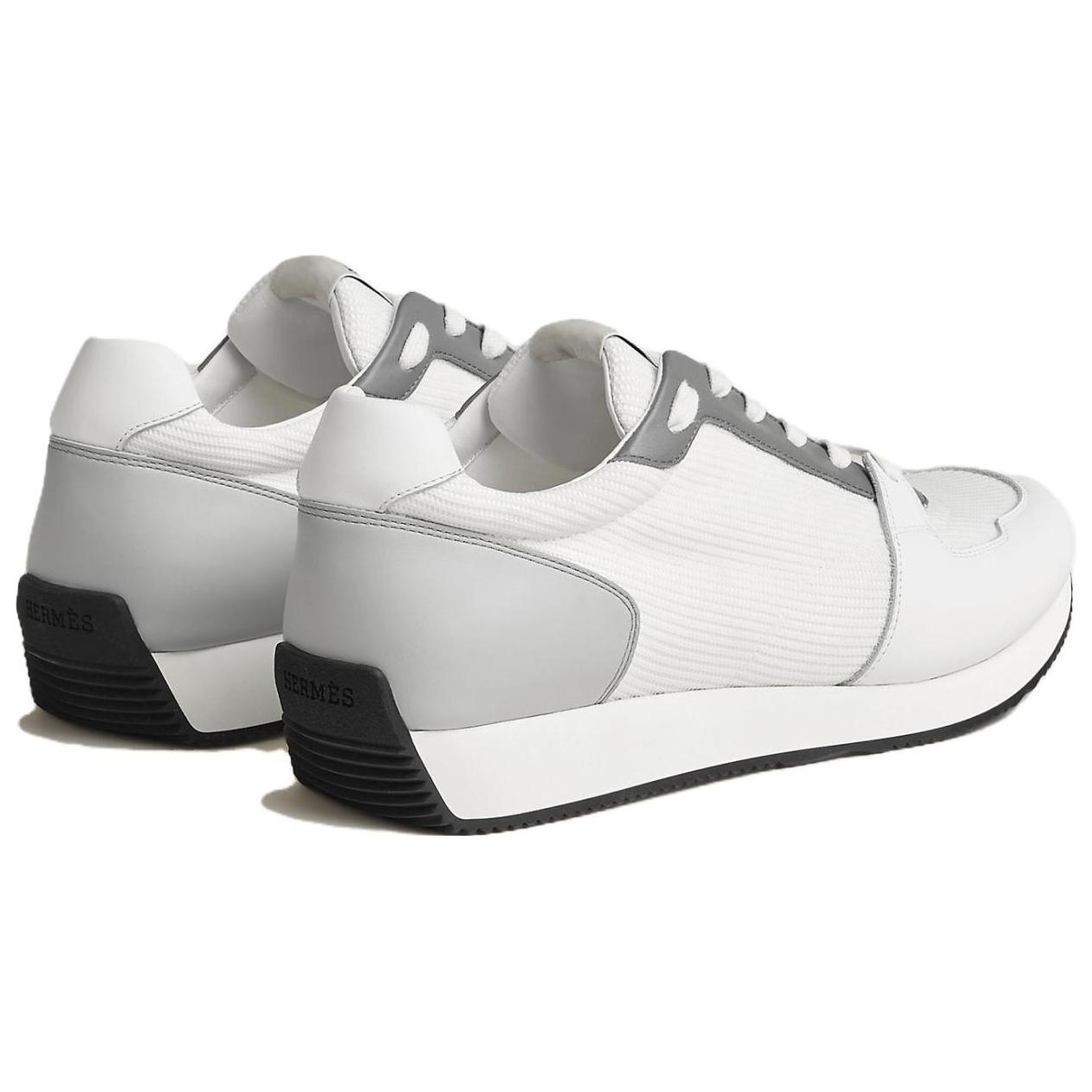 Кроссовки Escape Low-Top повседневные мужские белые HERMES — фото 2