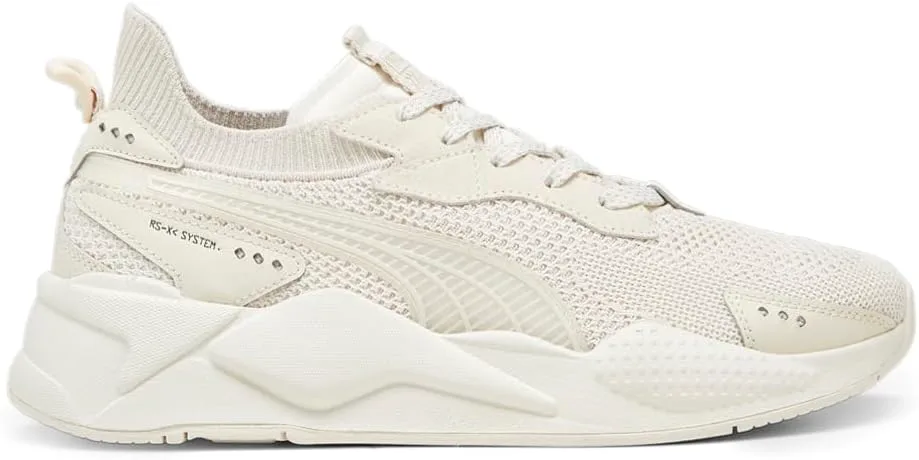 Кроссовки PUMA мужские Rs-Xk на шнуровке, повседневные - бежевые, Alpine Snow-alpine Snow — фото 2