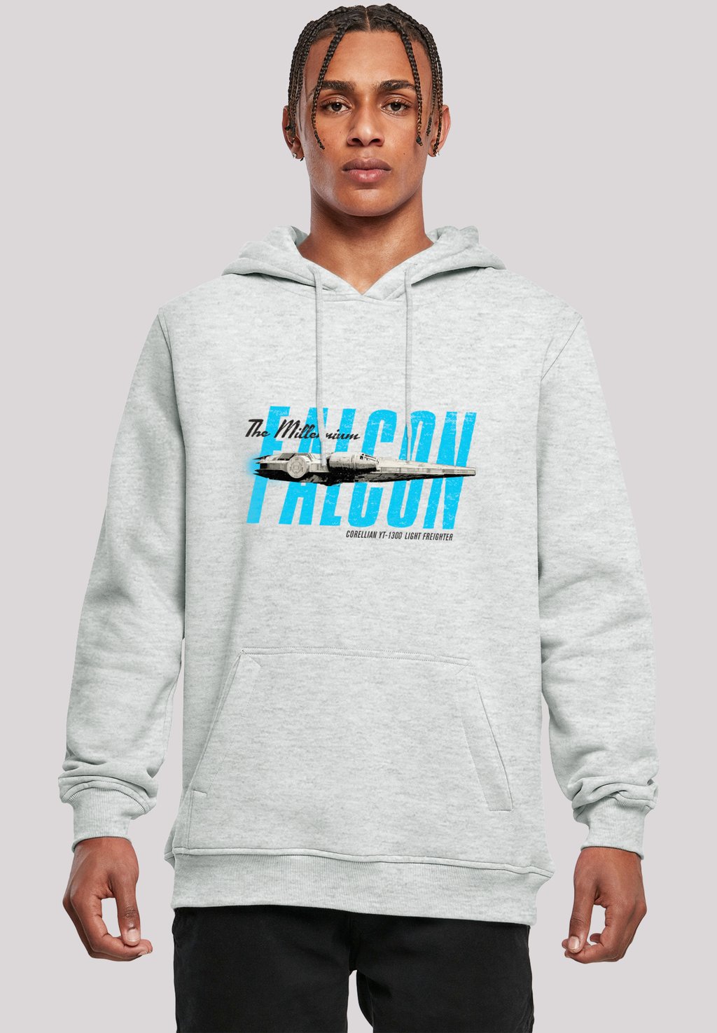 

Толстовка STAR WARS MILLENIUM FALKE F4NT4STIC, серый