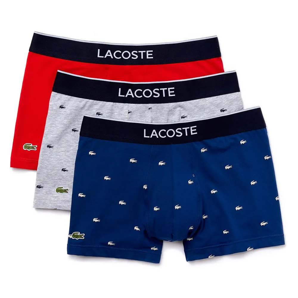

Трусы Lacoste 3 units, красный/синий