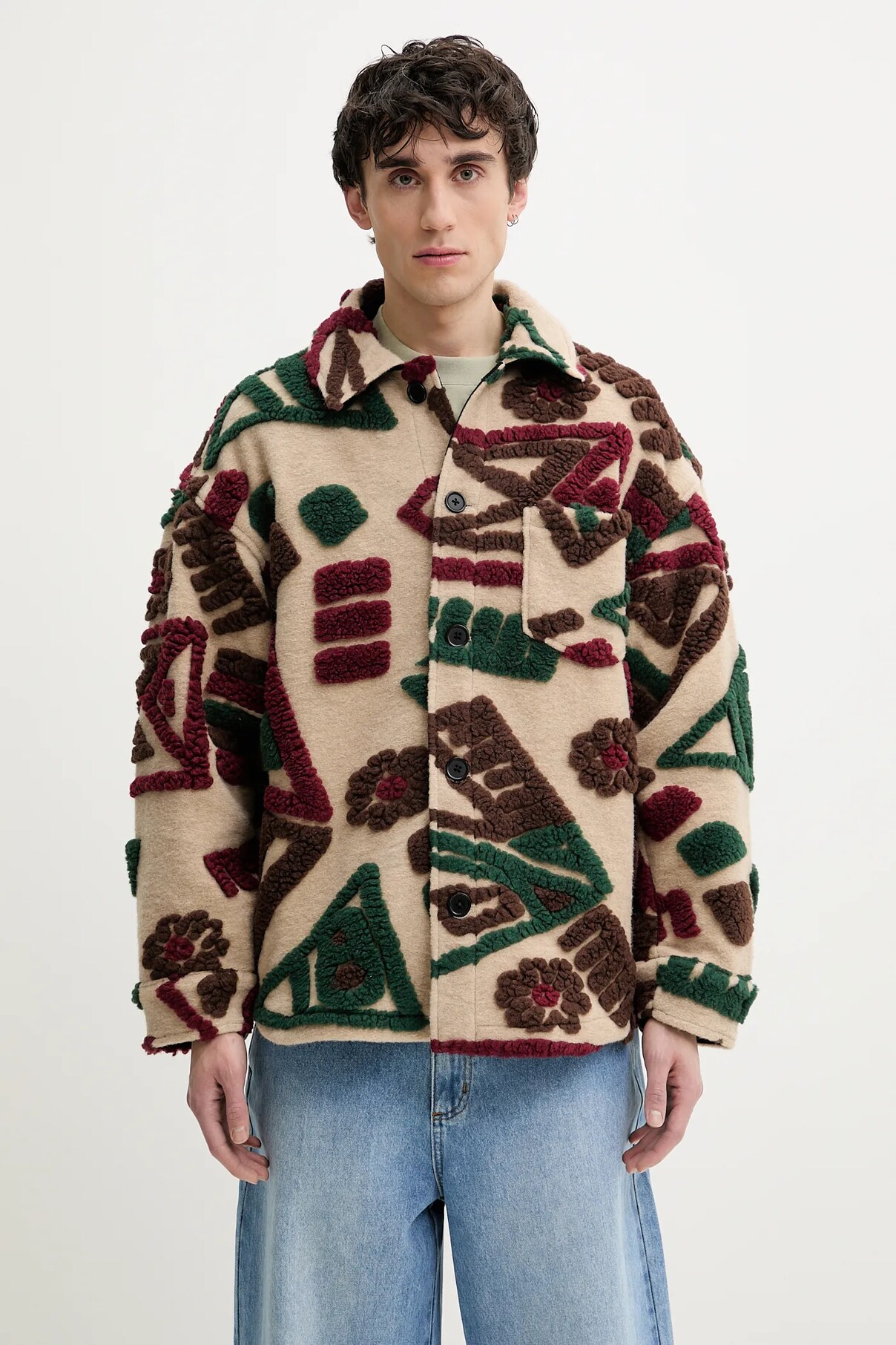

Куртка из смеси шерсти QUEBEC Desigual, бежевый