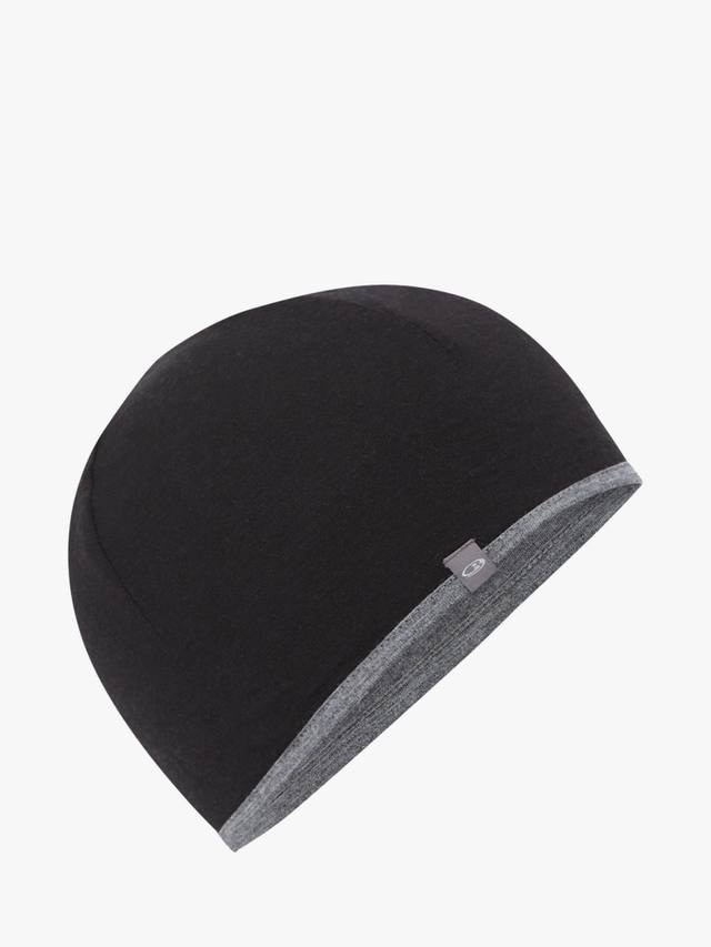 

Унисекс шапка-бини Flexi Chute из мериносовой шерсти Icebreaker, Black/Gritstone