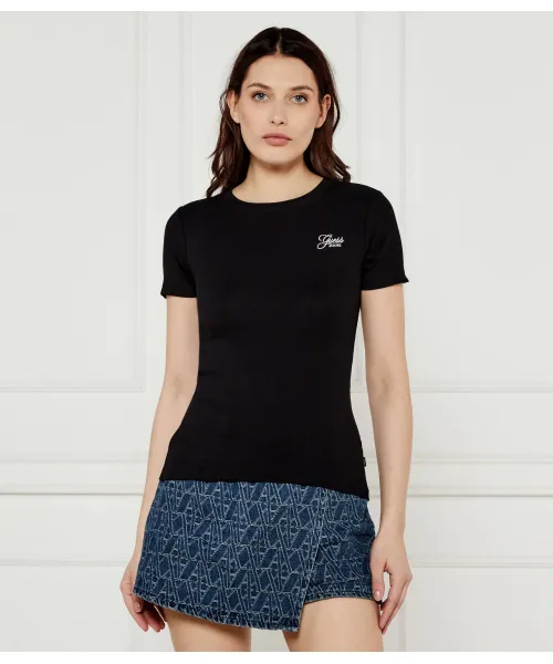 

Футболка Embro Slim fit Guess Jeans, черный