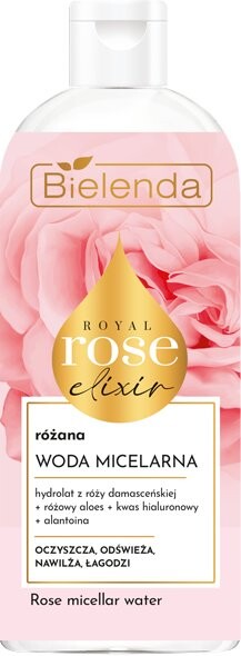 

Bielenda, Royal Rose Elixir, мицеллярная вода розовая, 400 мл