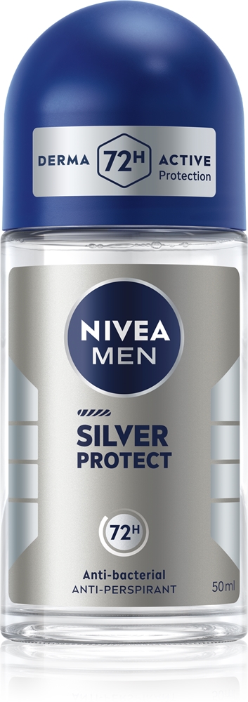 

Шариковый антиперспирант Men Silver Protect для мужчин Nivea, 50 мл