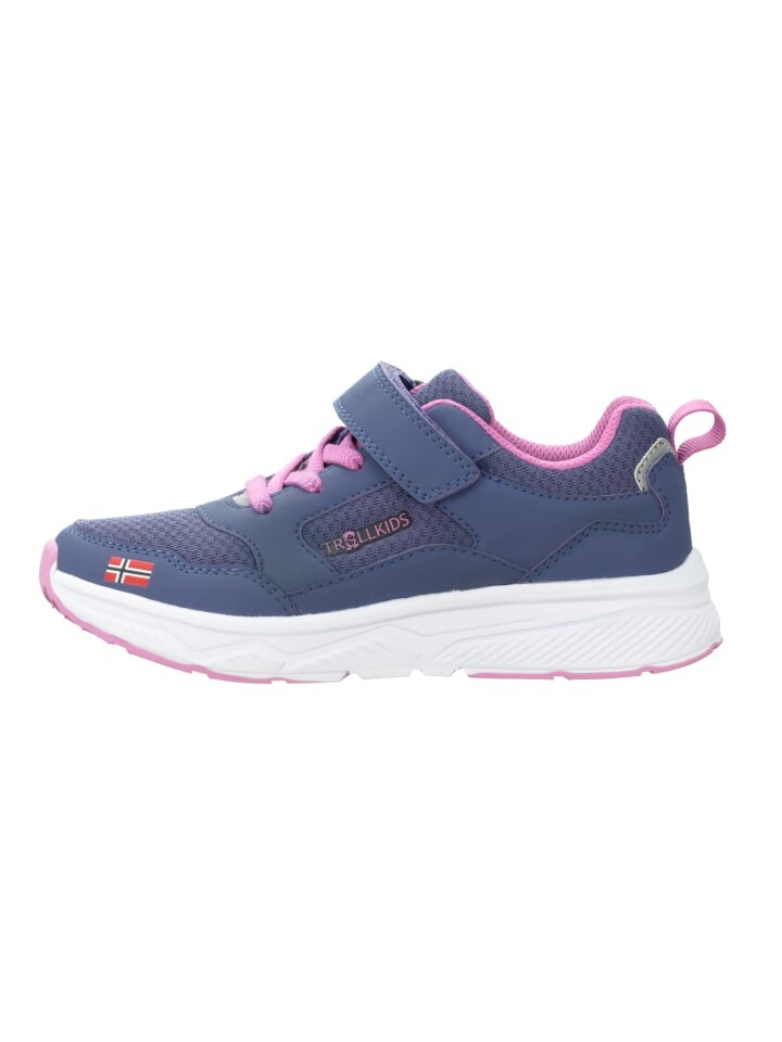 

Низкие кроссовки Trollkids Haugesund, цвет violet blue
