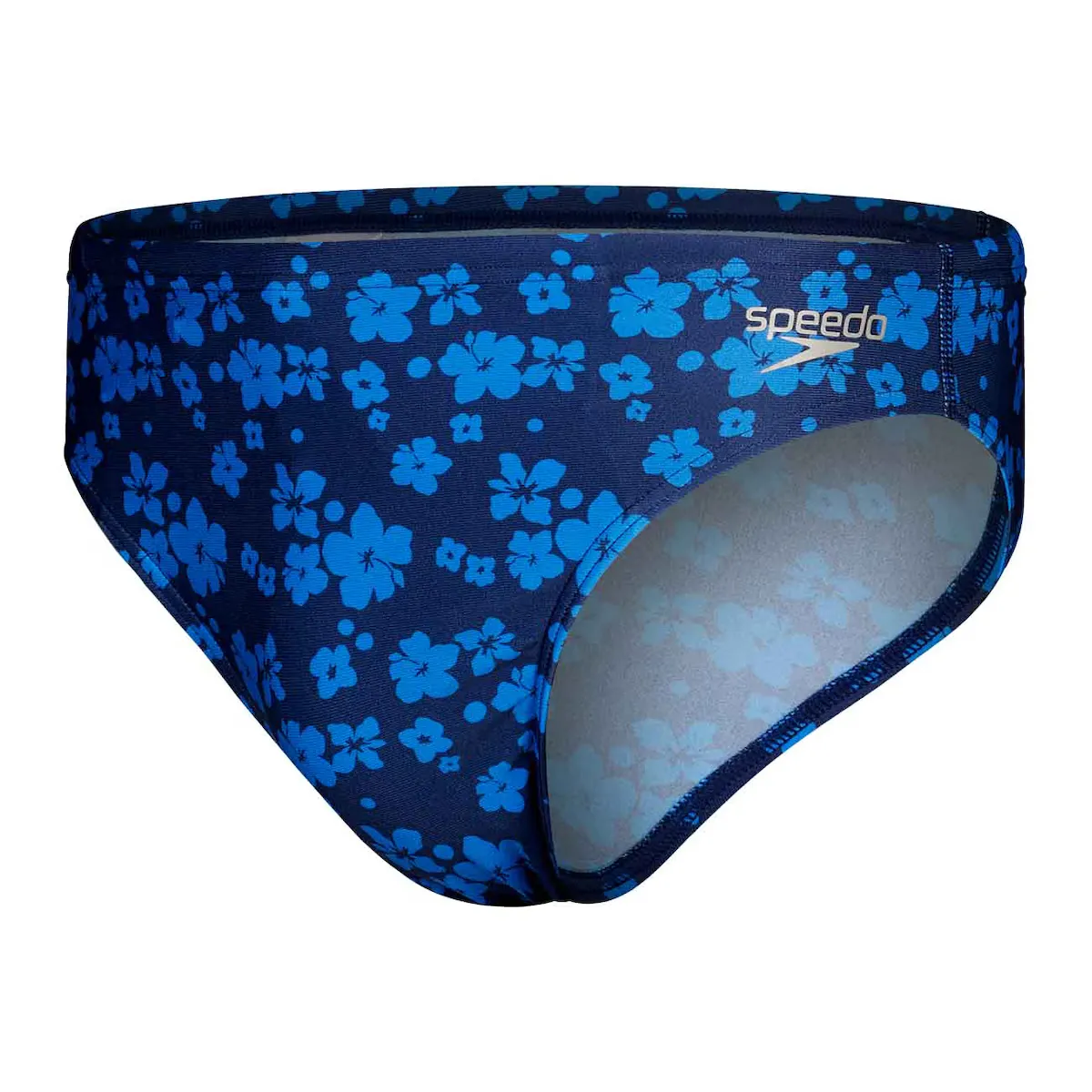 

Мужские плавки для плавания 5см Allover Digital Brief Speedo, темно-синий