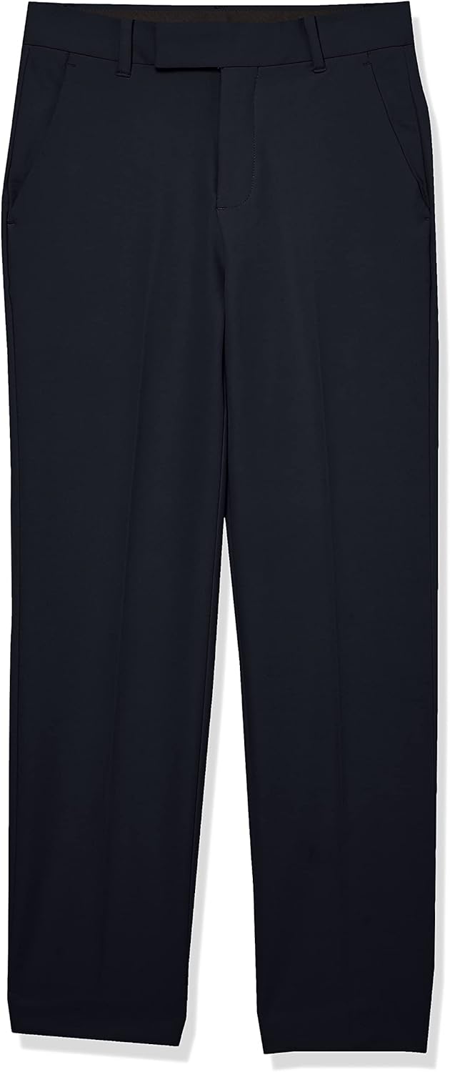 

Костюмные брюки Calvin Klein для мальчиков, прямой крой, подшитый низ, шлевки для ремня и функциональные передние карманы., Navy Performance