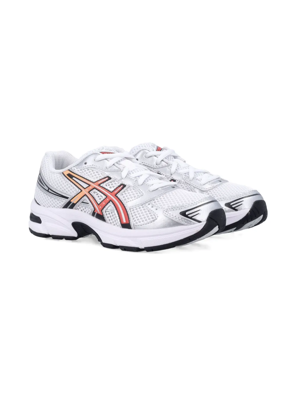 Кроссовки Gel-1130 на шнуровке Asics Kids, белый — фото 2