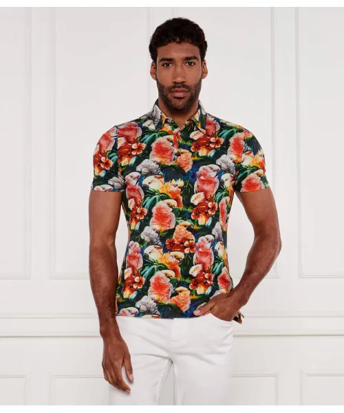 

Футболка поло Slim fit Stenströms, мультиколор
