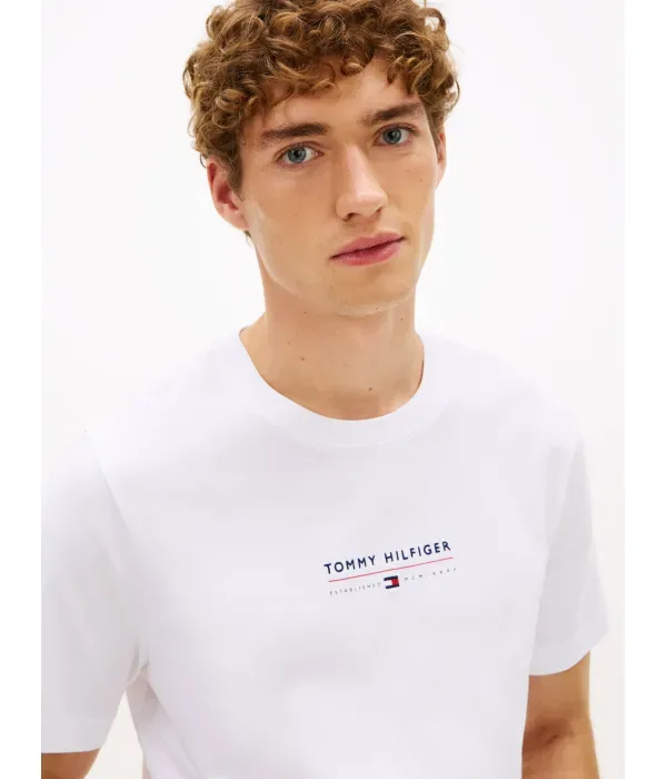Футболка BRAND LOVE regular fit Tommy Hilfiger, белый — фото 4