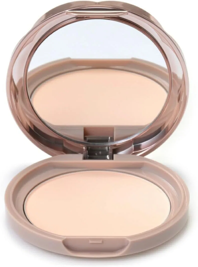 Пудра для лица рассыпчатая Marshmallow Finish Powder, No Brand, 1 шт, матовый светло-охристый — фото 3