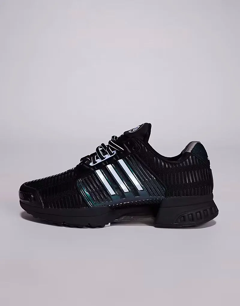 Кроссовки Adidas Originals Climacool переливающегося черного цвета — фото 2
