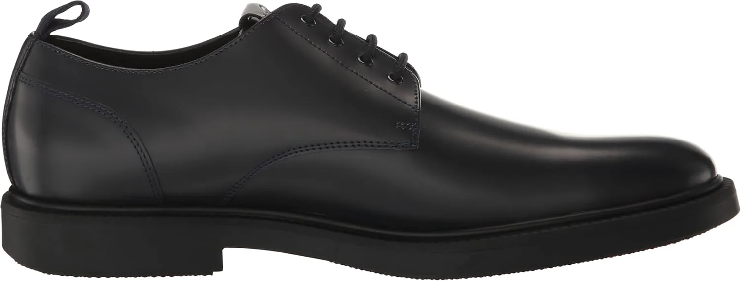 

Мужские дерби BOSS Larry Brush Off из кожи, синий