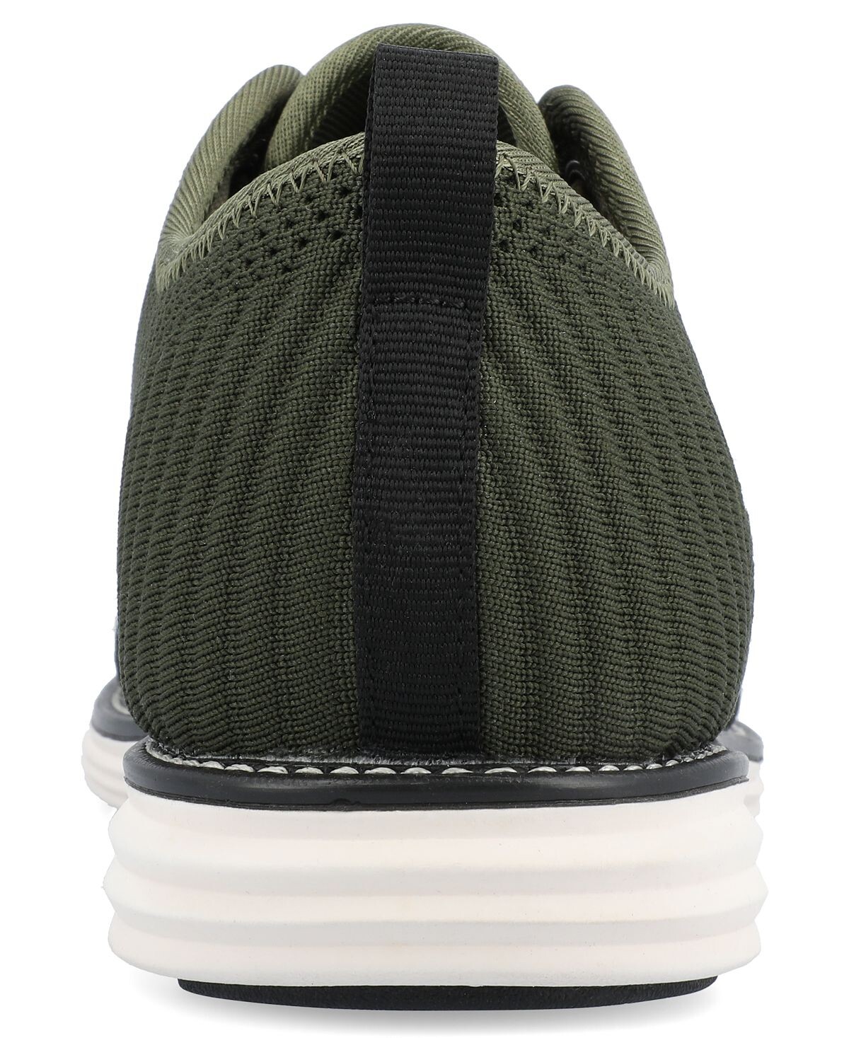 Мужские модельные туфли Novak Tru Comfort из пеноматериала со шнуровкой и круглым носком Vance Co. — фото 3