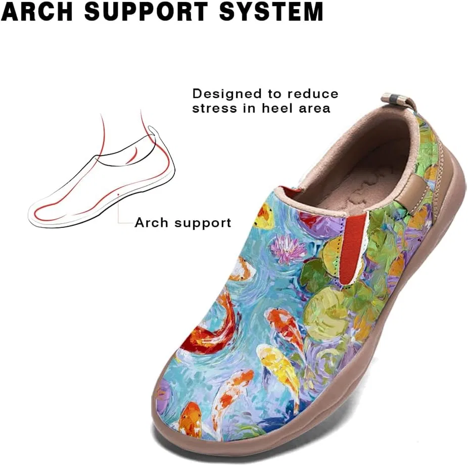 Мокасины мужские повседневные, Slip On, Арт Painted, Мультиколор-01 Solepulse — фото 4