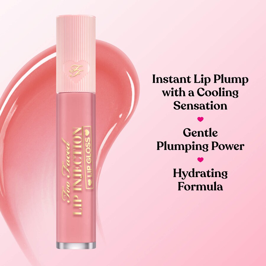 Охлаждающий блеск для губ с мгновенным увеличением объема. Too Faced, 0.22 oz/6.5 mL, Hit Send — фото 3