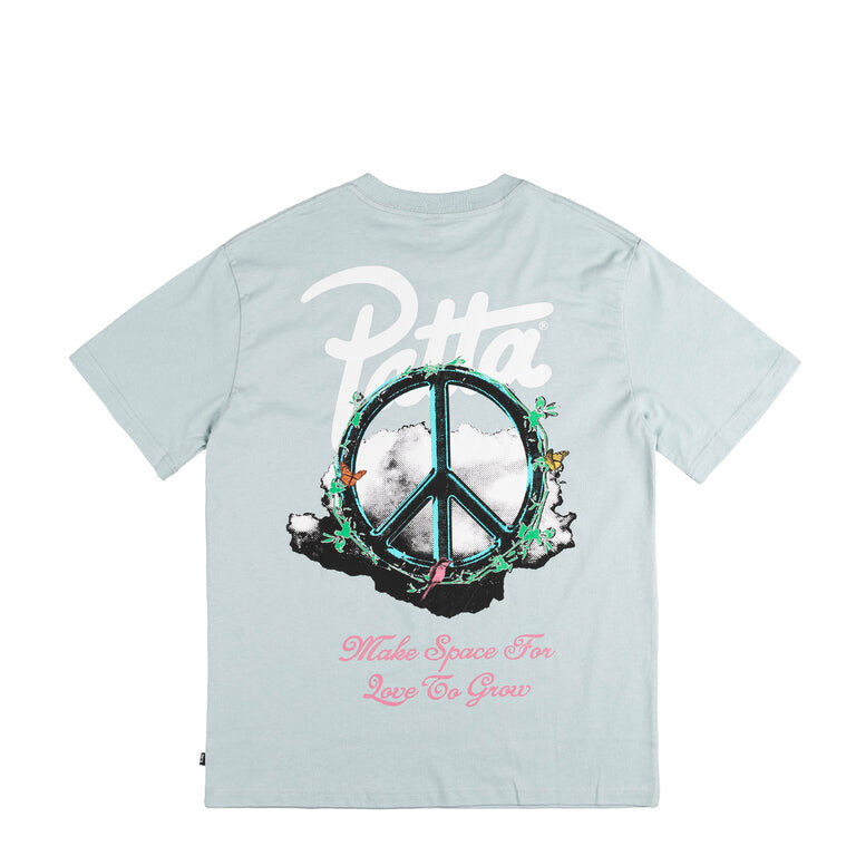 

Футболка xerox peace t-shirt Patta, голубой