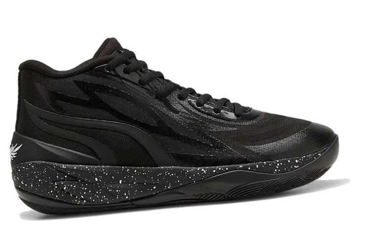 Кроссовки Puma MB.02 Basketball, черный — фото 3