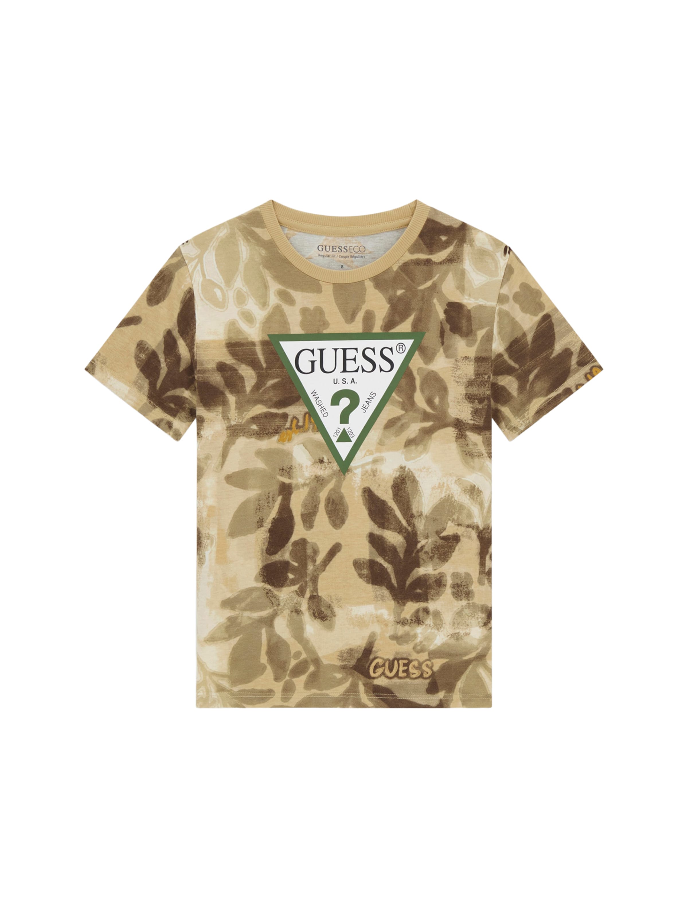 

GUESS Футболка в цветах Khaki, Olive, Dark Green