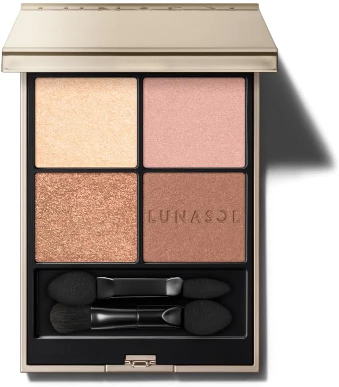 Тени для век 4-цветные Lunasol Eye Colouration N 18 Harmonized Dry 7 г — фото 4