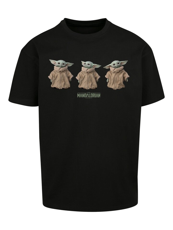 

Футболка F4NT4STIC Star Wars The Mandalorian The Child Poses, черный