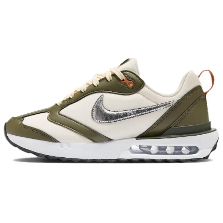 

Кроссовки Air Max Dawn женские с низким верхом, белый/зеленый Nike