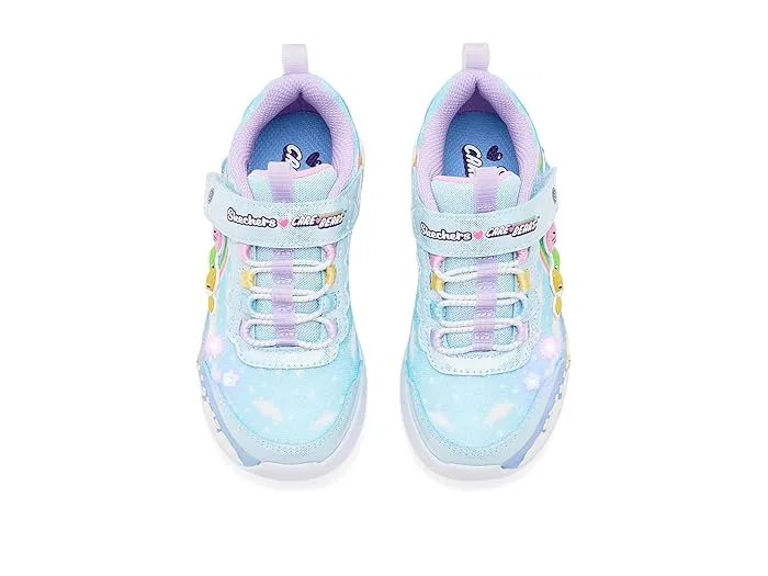 Кроссовки со светодиодами X Care Bear-Hugs N Snugs SKECHERS KIDS, Blue/Multi — фото 3