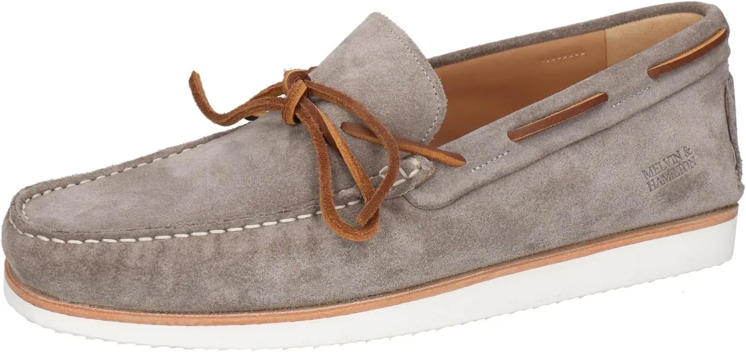 Мужские лодочные туфли Melvin & Hamilton Nelson 21 Grassland Piombo, Gray