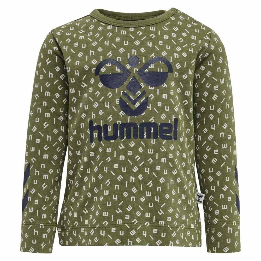 

Футболка с длинным рукавом Hummel Connor, зеленый