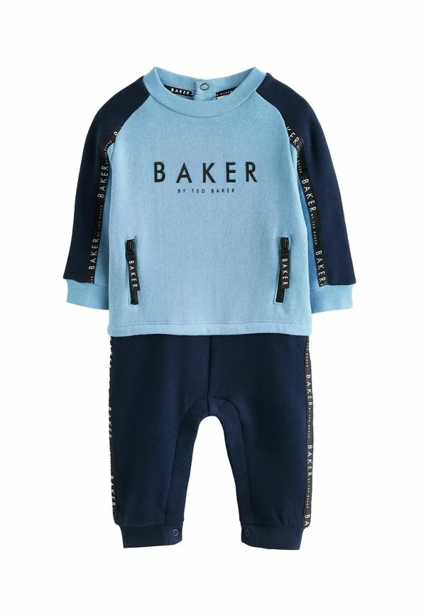 Комбинезон с длинными рукавами и вставками стандартного кроя Baker By Ted Baker, Blue Black