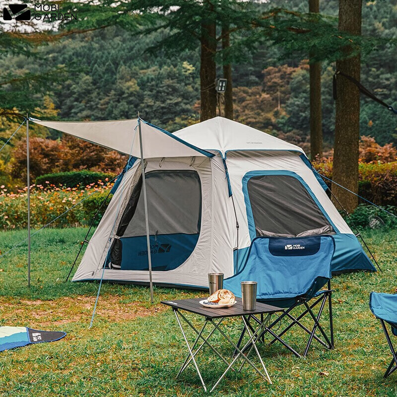 

Mobi Garden Zero Motion Автоматическая палатка-Space Edition 145-Blue EX19561004