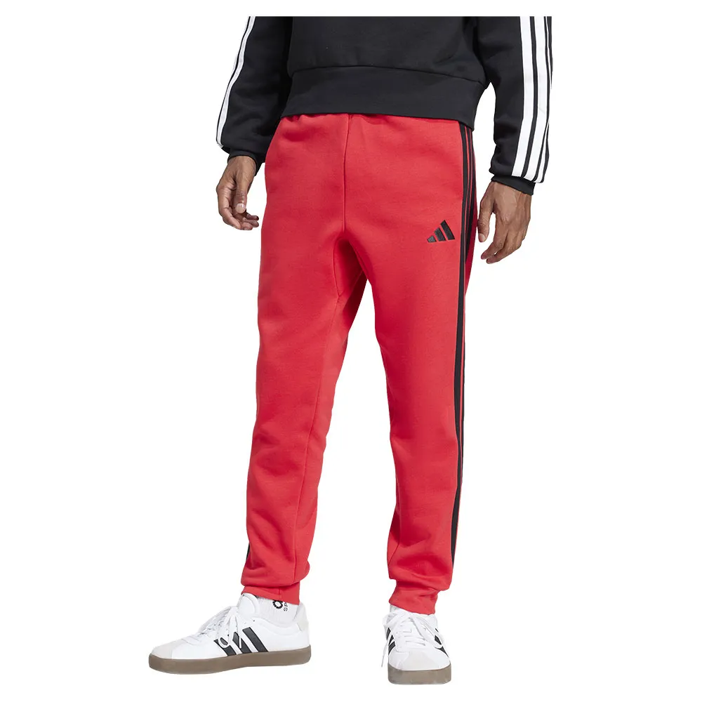 

Джоггеры adidas Essentials 3 Stripes Fleece, красный
