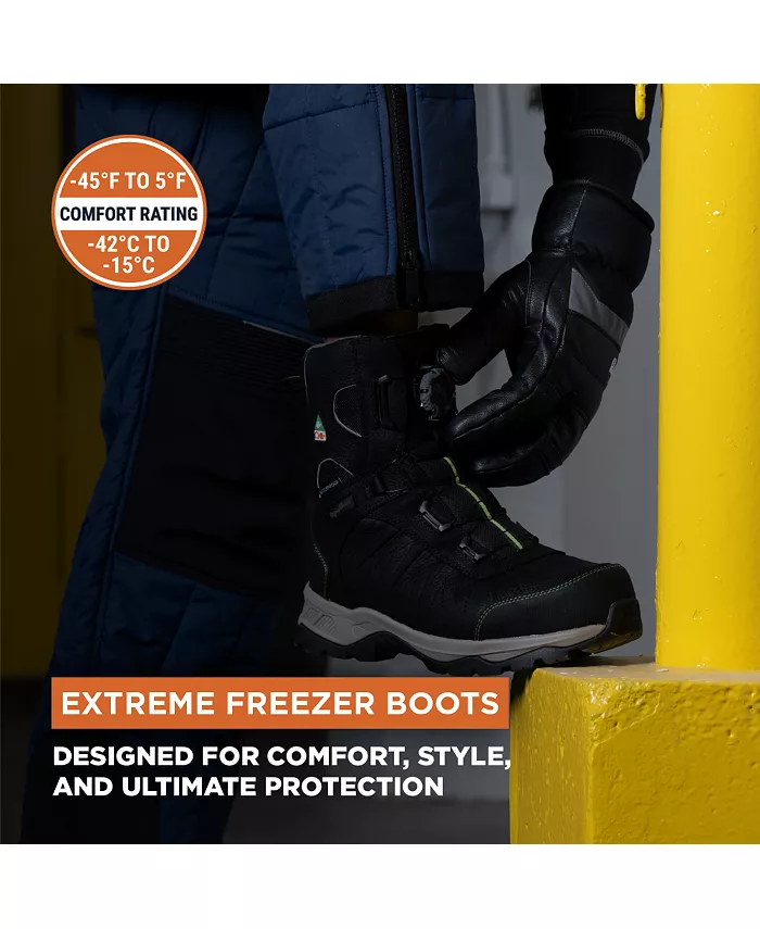 Мужские ботинки Extreme Freezer - водонепроницаемые утепленные рабочие ботинки для экстремального холода RefrigiWear, черный — фото 3