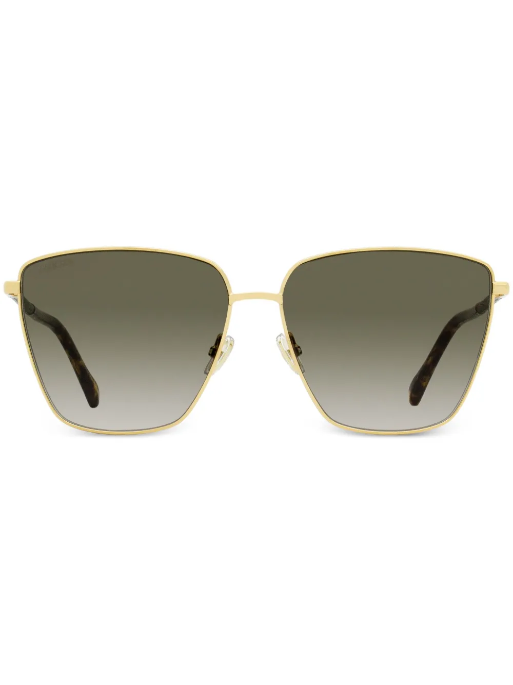 

Солнцезащитные очки Lavi в массивной оправе Jimmy Choo Eyewear, золотой