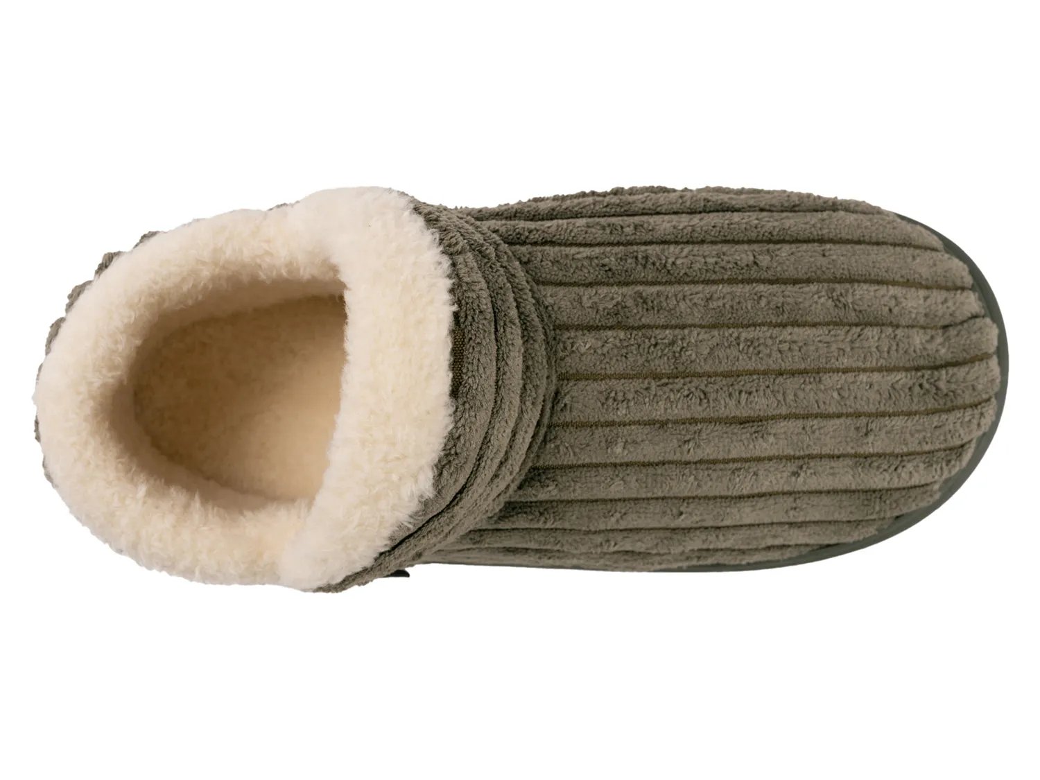 Тапочки MUK LUKS Aveline Bootie Slipper - Women's, темно-зеленый — фото 4