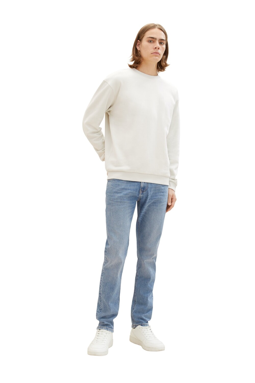 

Джинсы - Серые - Прямые Tom Tailor Denim, серый