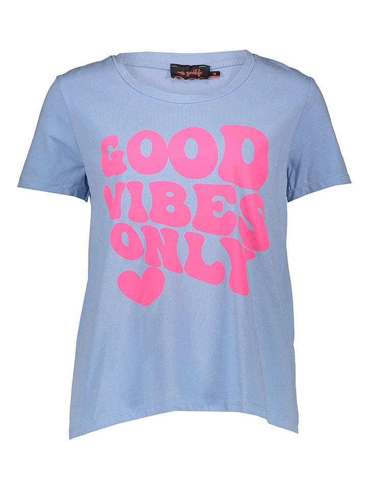 

Футболка miss goodlife, синий