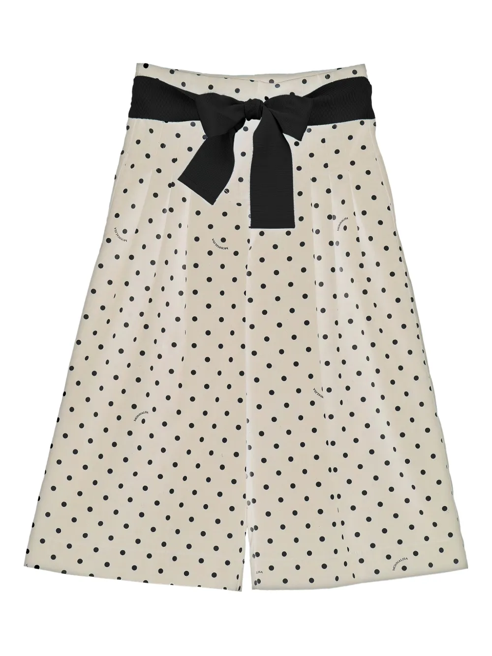 

Брюки в горох Monnalisa, бежевый