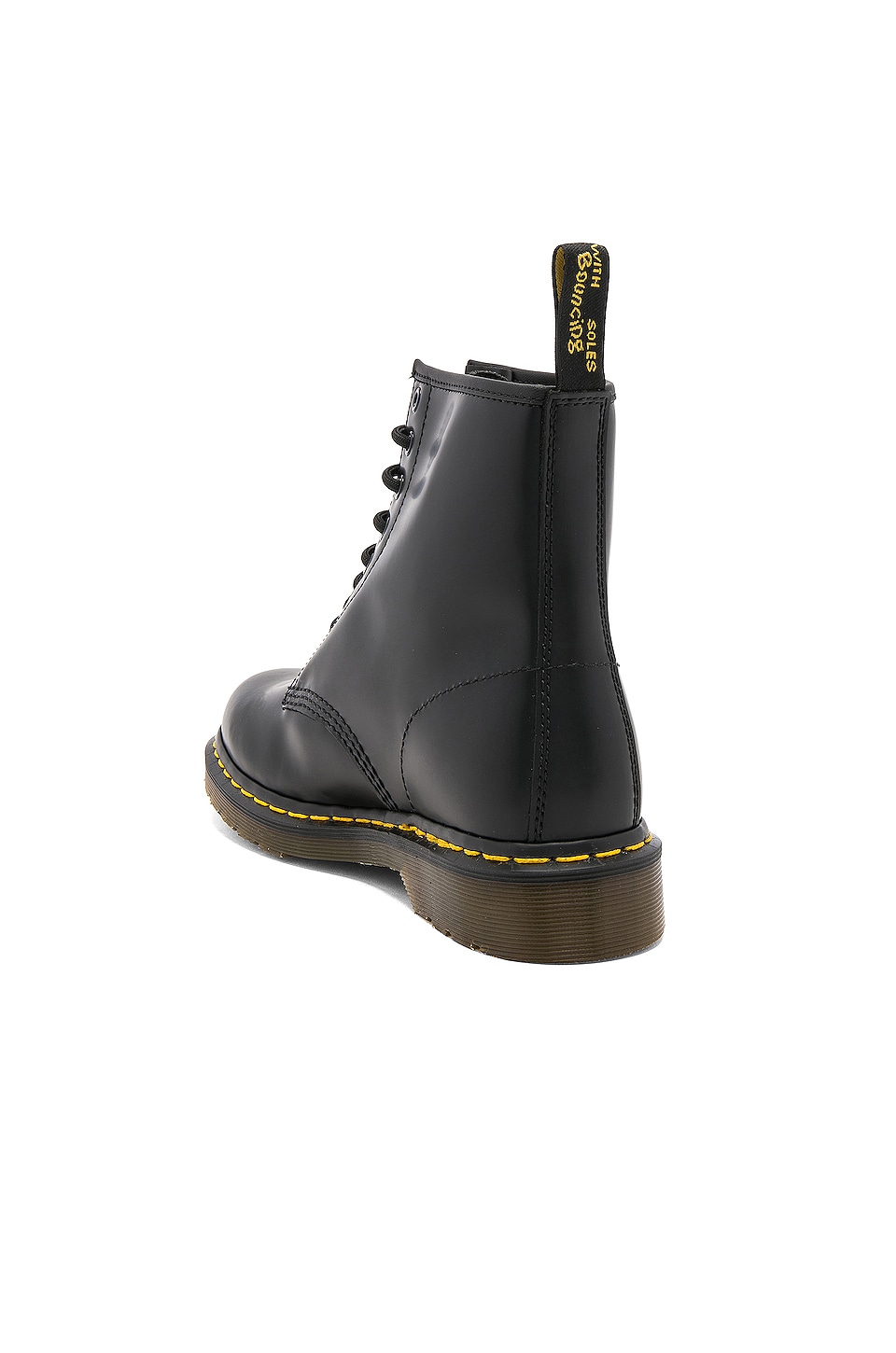 Мужские ботинки Dr. Martens 1460 с 8 люверсами кожаные, черный — фото 3