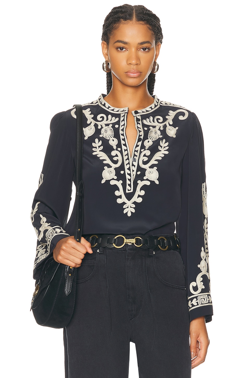 

Топ Falonne Isabel Marant Etoile, Black