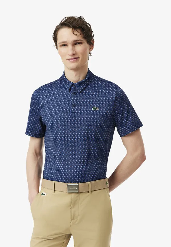 Рубашка поло mc Lacoste, Bleu Marine Bleu-Ca