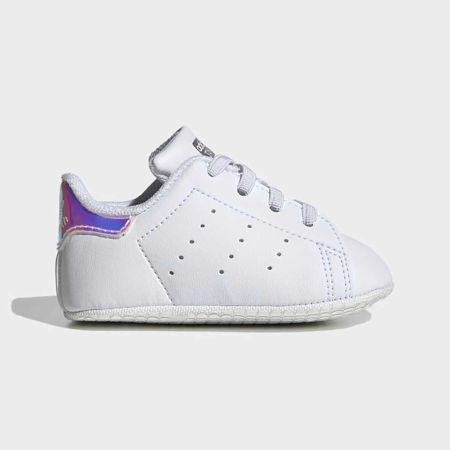 

Кроссовки Stan Smith Crib Adidas, цвет Cloud White/Cloud White/Silver Metallic