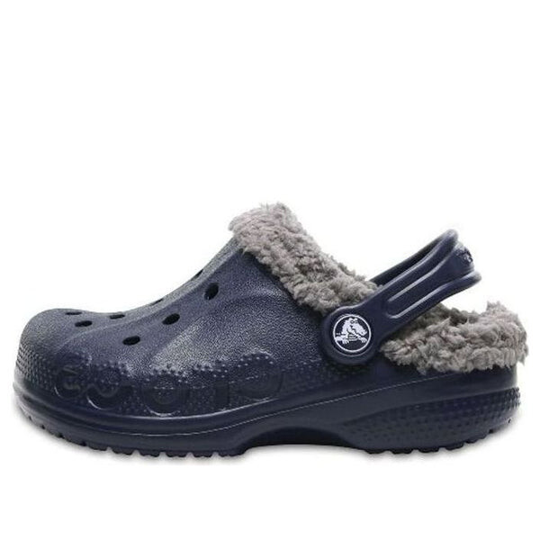 

Кроссовки baya lined clogs 'navy grey' Crocs, синий