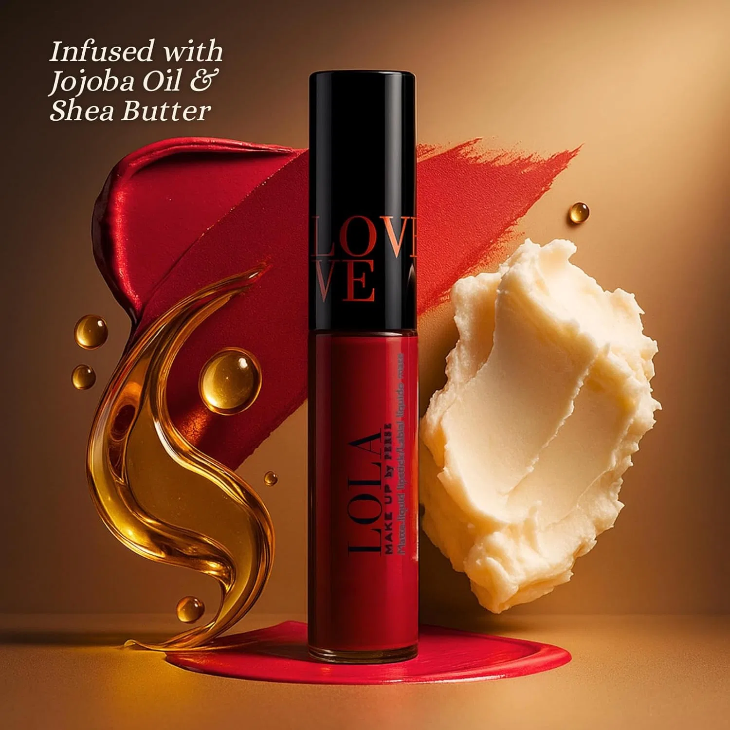Матовая жидкая помада «Love Collection Superstay Matte Ink» от LOLA Lola Make Up By Perse, 04-Lust — фото 3