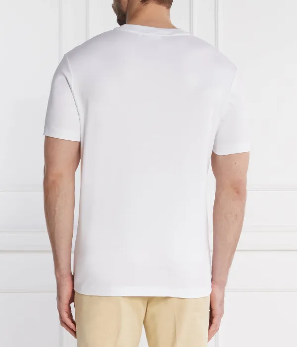 Современная минималистичная футболка Loose fit Calvin Klein, белый — фото 4