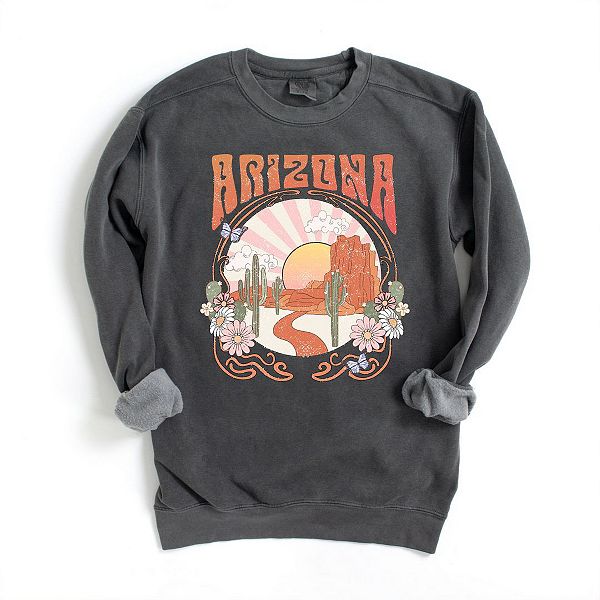 

Аризона градж гармент дайд свитшот Simply Sage Market, Зеленый, Аризона градж гармент дайд свитшот Simply Sage Market